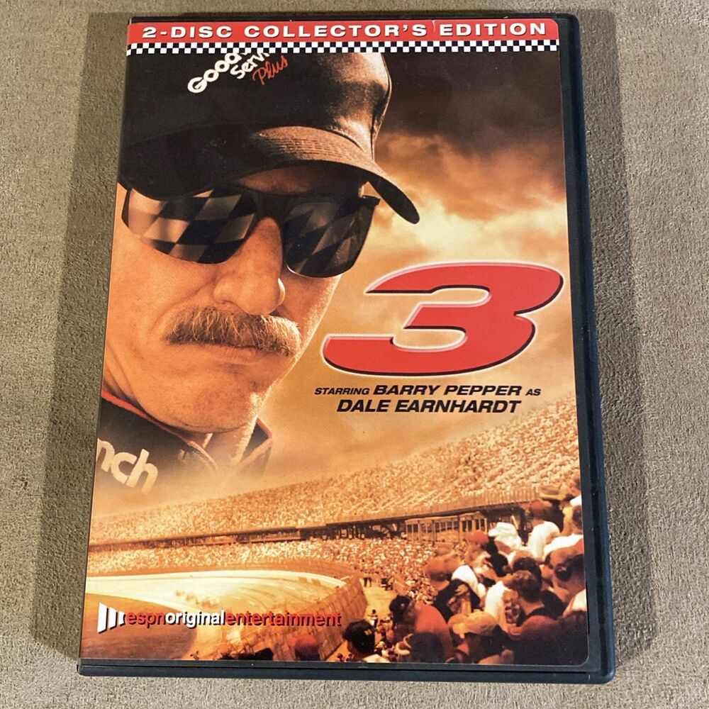 3: Dale Earnhardt Story (2-DVD, 2004) Barry Pepper - Collector’s Edition